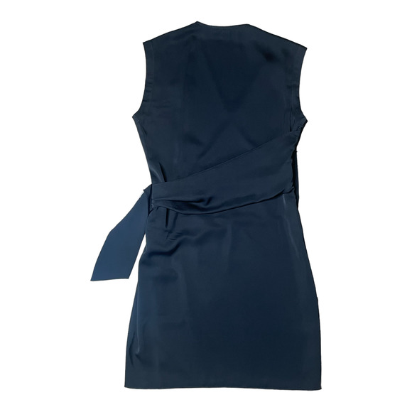 All Saints Callie Surplice Faux Wrap Dress Buckle XS - Picture 4 of 5